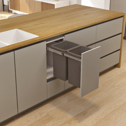 Hideaway Compact Waste Bin