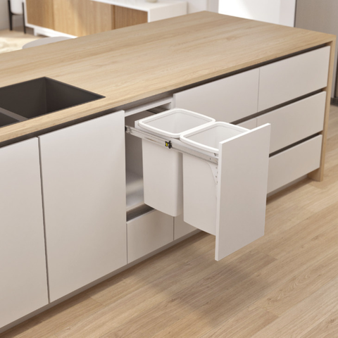 Hideaway Compact Waste Bin