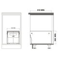 Hideaway Compact Waste Bin