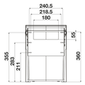 Hideaway Compact Waste Bin