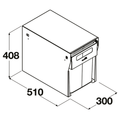 Hideaway Compact Waste Bin