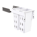 Hideaway Concelo Laundry Hamper in Arctic White