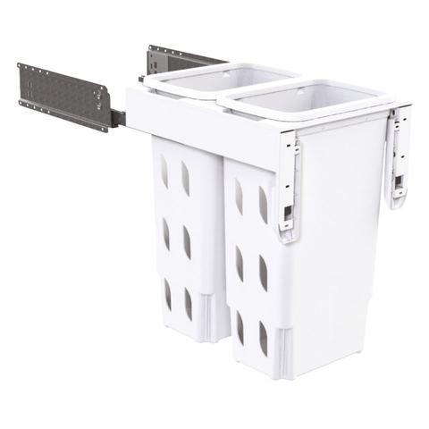 Hideaway Concelo Laundry Hamper in Arctic White