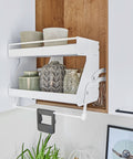 Kessebohmer Overhead Clever Storage iMove Double Tray in White