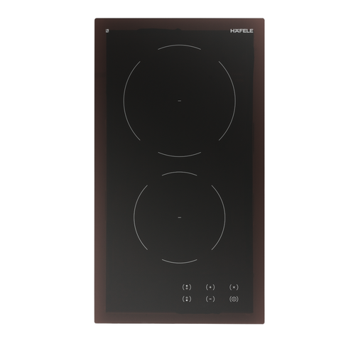 Häfele 30cm ceramic cooktop in black glass