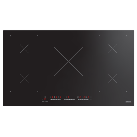 Häfele 90cm Induction Cooktop in black Schott glass