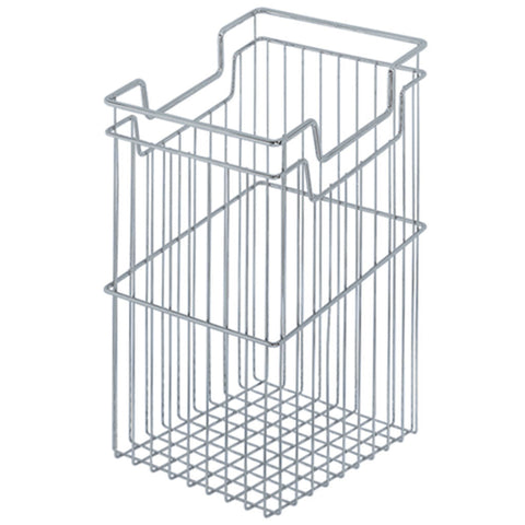 Häfele laundry basket for base units in polished chrome