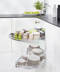 Le Mans II - Kitchen Corner Storage Solution with two trays