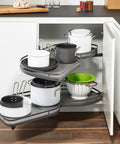 Kitchen Corner Storage from Kessebohmer LeMans II in Anthracite