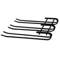12 Glass Holder Version: 12 Glass capacity3 rows x 4 glasses each Material: Steel Finish: Chrome plated, polishedChrome plated, mattBrass plated, polishedBlack, gloss Note: Allow minimum 75mm spacing between installed glass holders for hanging glasses Haf