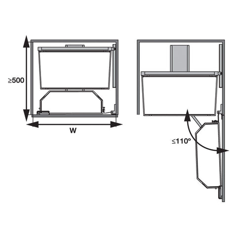 Kesseböhmer Tandem Pantry Arena Style