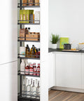 Clever Kitchen Storage by Kessebohmer: Dispensa Pantry in Anthracite