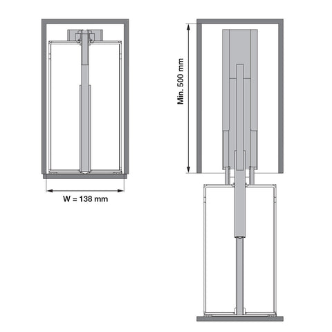 Kesseböhmer Dispensa Pantry 170