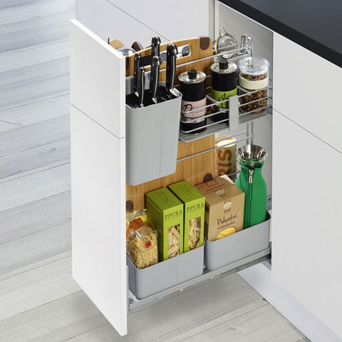 Kesseböhmer Cooking Agent Pull-Out in grey