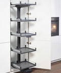 Clever Storage Solution Convoy Lavido Pull-Out Pantry in Anthracite