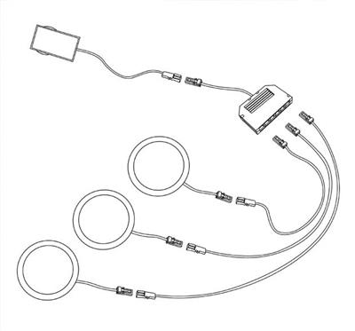 Galaxy 70 Recessed 3 Light Kit
