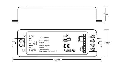 Nover V1 Wireless Lighting Receiver – Additional Controller for Remote 550171