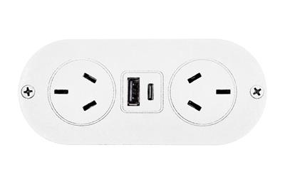 Krome In Drawer Power Point With Usb-A/C