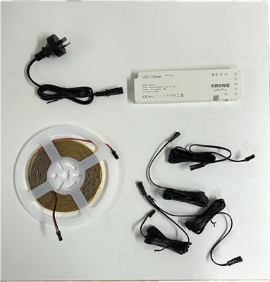 Krome Cob Led Strip 8mm 5m Kit