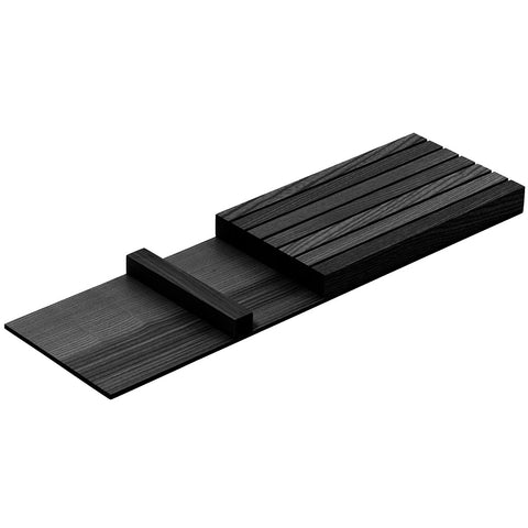 Kesseböhmer Fineline Knife Block in black ash