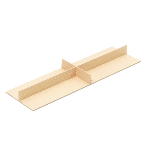 Kesseböhmer Fineline Cross Insert in natural oak