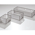 Ninka Banio Storage Tray in graphite translucent