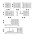 Salsa Excel Spice Insert Area of application: Suitable for drawers with depth of 500 mm Material: Plastic (vacuum formed) Finish: White textured Height: 50 mm Depth: 490 mm (can be trimmed to 440 mm) Thickness: 2.5 mm To suit cabinet width / Insert width: