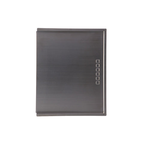 Häfele Squareline Sink Drainer in brushed stainless steel