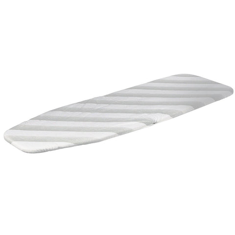 Häfele Ironfix ironing board cover in natural white with grey stripes