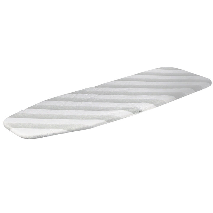 Ironfix Ironing Board Cover — Natural White With Grey Stripes
