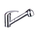 Mixer Tap With Pull-Out Vegi Spray Brand: Häfele Finish: Polished chrome Star Rating: 4 Ltr/min: 6.5 License Number: 1712 WELS Registration Number: T15741 Watermark: Certified Note: Not suitable for installation directly into a laminate benchtop Support: