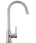 Gooseneck Mixer Tap in Stainless Steel