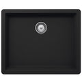 Häfele Quartz Laundry Sink in black onyx