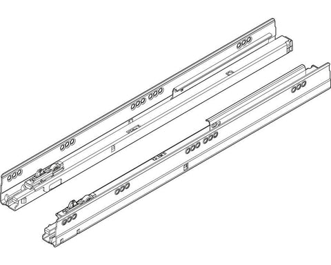 Blum TANDEMBOX Carcase Runner Set 400mm 30kg Integrated BLUMOTION 578.4001M
