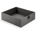 Night Storage Tray- 400mm x 480mm x 260mm External Dimensions (W x D x H): 400mm x 480mm x 260mm Finish: FlaxBrown NOTE: Available 4-6 weeks from order placement. Hafele