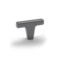 H2335 Cabinetry Knob, 4 colours Finish: Matt black Brushed nickel plated Gold coloured brushed Graphite coloured Dimensions: 47 x 32mm Note: Please order screws separately:022.35.225: 22mm Screws for use with all Häfele handles where panel thickness is 16
