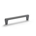 H2330 Cabinetry Handles, 3 sizes, 4 colours Finish: Matt black Brushed nickel plated Gold coloured brushed Graphite coloured Hole Centres 96mm 128mm 160mm Dimensions: 114 x 32mm 146 x 32mm 178 x 32mm Note: Please order screws separately:022.35.225: 22mm S