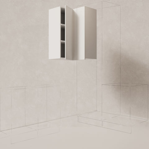 Overhead Cabinet – Tall – L-Shape