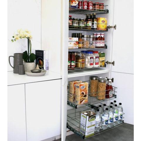 6 Drawer Wire Basket Pantry Storage