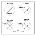 Häfele 60cm ceramic cooktop