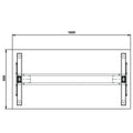 BETA Straight Workstation System Features: The BETA range of modular workstation frames produced in Germany offer a low cost, flexible and easy to assemble workstation system.Use of expanding beams allows one frame to be used in many configurations. Area