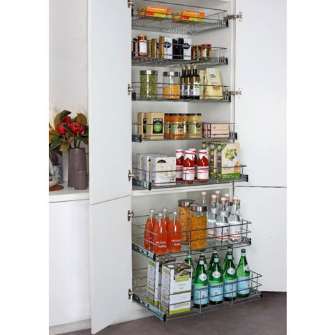 7 Drawer Wire Basket Pantry Storage
