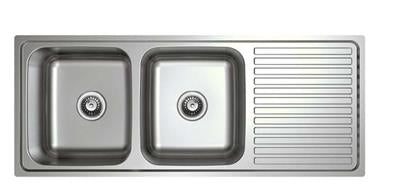 Platinum 118o Double Bowl Sink