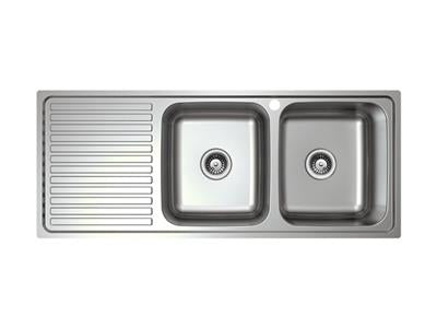 Platinum 118o Double Bowl Sink