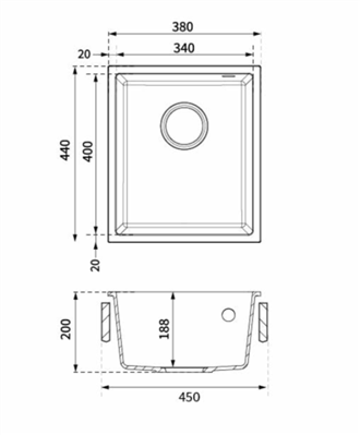 Platinum Quartz Single Bowl Sink