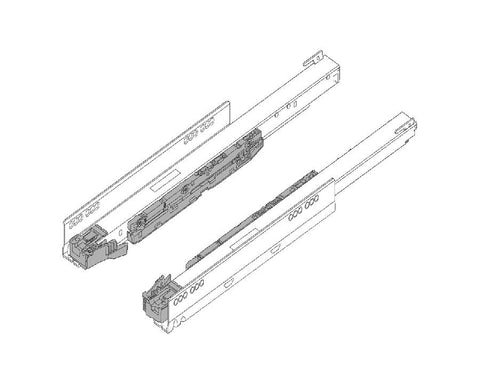 Blum LEGRABOX BLUMOTION S Carcase Runner Set