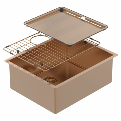 Abey Piazza Single Bowl Artisan Copper