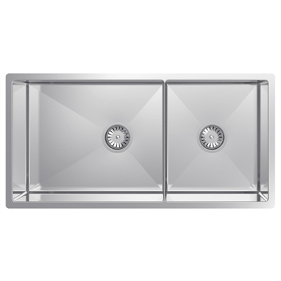 Abey Piazza Cr500d 1 & 3/4 Bowl Stainless St