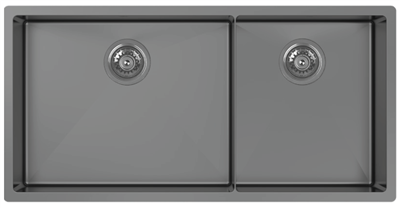 Abey Piazza Cr500db 1 & 3/4 Bowl Black Pearl