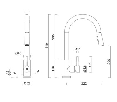 Lago Nl200t16 Package Including Kta045-Br Mixer